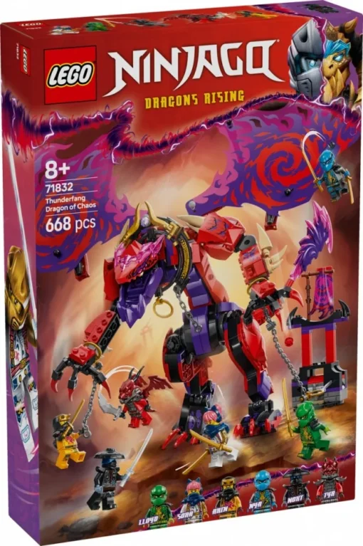 LEGO Klocki Ninjago 71832 Smok chaosu Kiełogrzmot