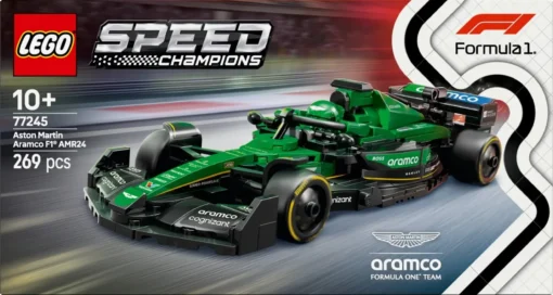 LEGO Klocki Speed Champions 77245 Bolid F1 Aston Martin Aramco AMR24 - Image 2