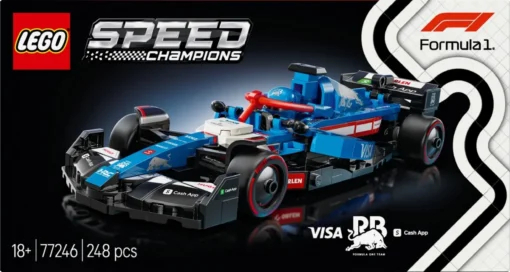 LEGO Klocki Speed Champions 77246 Bolid F1 Visa Cash App RB VCARB 01 - Image 3