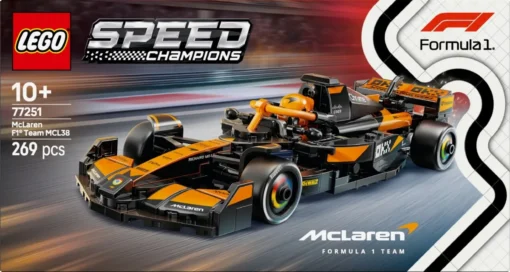 LEGO Klocki Speed Champions 77251 Bolid F1 McLaren Team MCL38 - Image 2