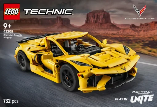 LEGO Klocki Technic 42205 Chevrolet Corvette Stingray - Image 4