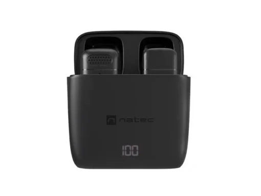 Natec Mobile microphone HOPPER lavalier wireless - Image 3