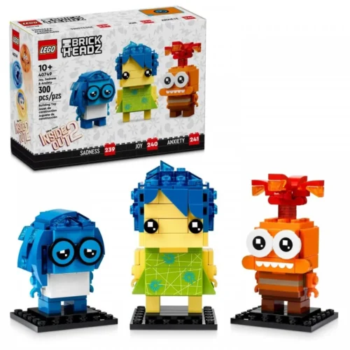 LEGO Bricks BrickHeadz 40749 Joy Sadness and Anxiety
