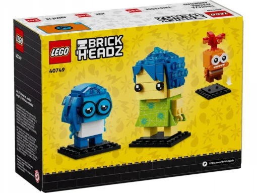 LEGO Bricks BrickHeadz 40749 Joy, Sadness and Anxiety - Image 3