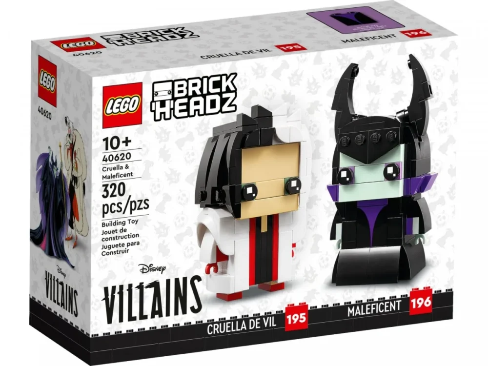 LEGO Bricks BrickHeadz 40620 Cruella and Diabolina