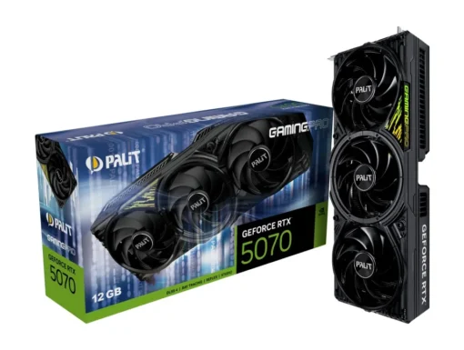 Palit видео карта GeForce RTX 5070 GAMING PRO 12GB GDDR7 192bit 3DP/HDMI