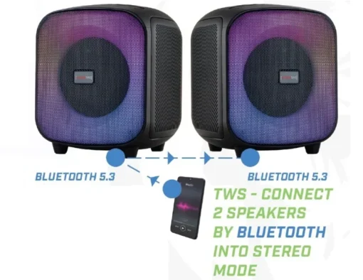 Rebeltec Bluetooth speaker FM/USB PowerCUBE 500