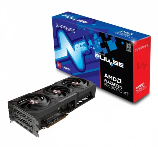 Sapphire Technology видео карта Radeon RX 9070 XT PULSE 16GB GDDR6 256bit 2DP/2HDMI