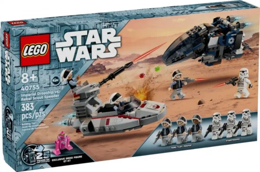 LEGO Bricks Star Wars 40755 Imperial Dropship vs. Rebel Scout Speeder