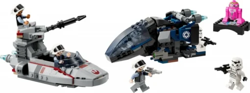 LEGO Bricks Star Wars 40755 Imperial Dropship vs. Rebel Scout Speeder - Image 2