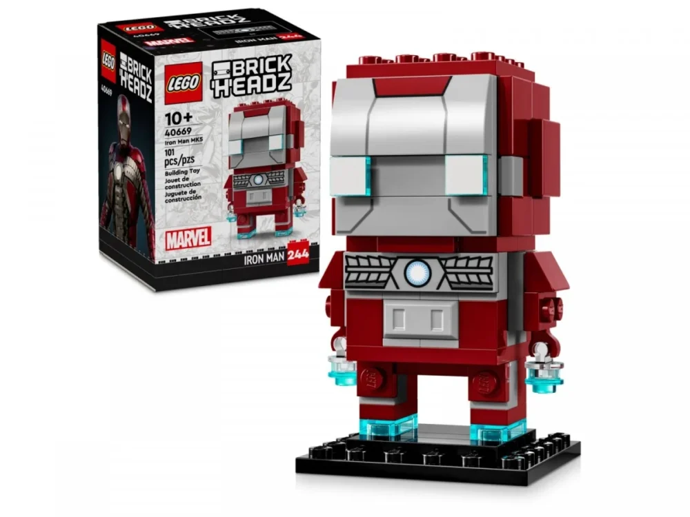 LEGO Bricks BrickHeadz 40669 Iron Man MK5 Figure
