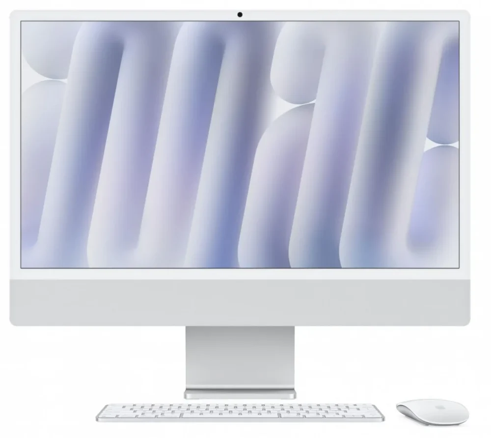 Apple iMac 24 inch: M4 10/10 16GB 512GB US - Silver - MWUV3ZE/A/US