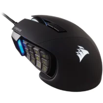 Геймърска мишка Corsair SCIMITAR RGB ELITE MOBA/MMO Gaming Mouse Black Backlit RGB LED 18000 DPI Optical (EU