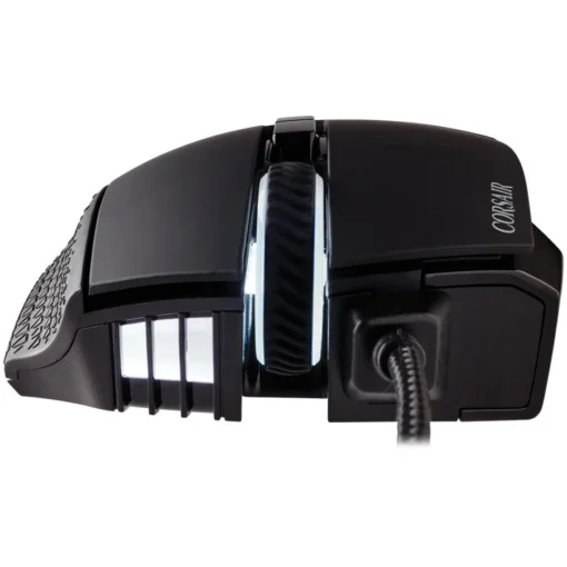 Геймърска мишка Corsair SCIMITAR RGB ELITE, MOBA/MMO Gaming Mouse, Black, Backlit RGB LED, 18000 DPI, Optical (EU version) - Image 9