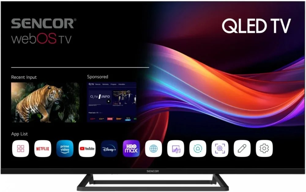 Sencor SENCOR SLE 32QF860B Smart webOS QlED Full HD