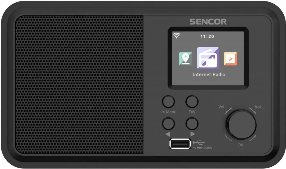 Sencor Radio SIR 5100WDB 4 WattWiFiFMDAN+USB