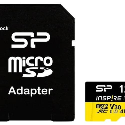 Silicon Power памет card microSDXC Inspire 128GB UHS-I U3 A1 V30 4K TLC