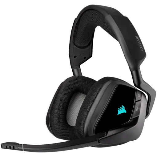 Геймърски слушалки Corsair VOID RGB ELITE Wireless Headset Carbon