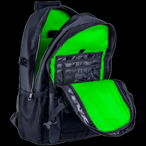 Раница за лаптоп Razer Rogue 15 Backpack V3, Black, Tear- and water-resistant exterior, TPU padded scratch proof interior, Dedicated laptop compartment, Fits most laptops up to 15", 460 mm x 320 mm x 170 mm, 100% Polyester - Image 7