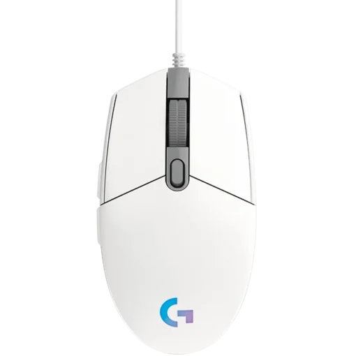 Геймърска мишка LOGITECH G102 LIGHTSYNC Corded Gaming Mouse - WHITE - USB - EER