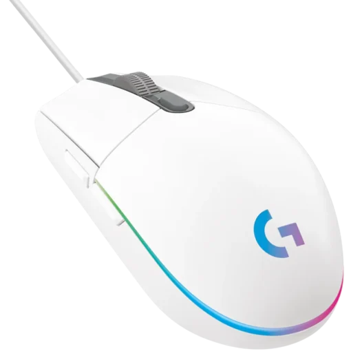 Геймърска мишка LOGITECH G102 LIGHTSYNC Corded Gaming Mouse - WHITE - USB - EER - Image 7