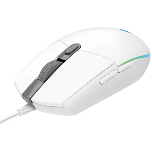 Геймърска мишка LOGITECH G102 LIGHTSYNC Corded Gaming Mouse - WHITE - USB - EER - Image 8