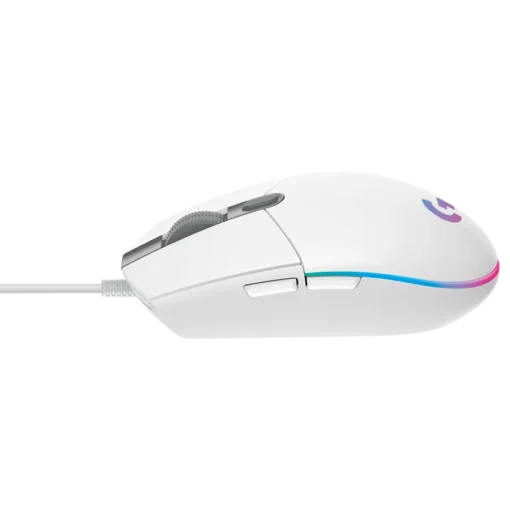 Геймърска мишка LOGITECH G102 LIGHTSYNC Corded Gaming Mouse - WHITE - USB - EER - Image 9