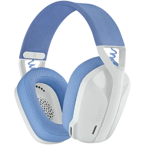 Геймърски слушалки LOGITECH G435 LIGHTSPEED Wireless Gaming Headset - WHITE