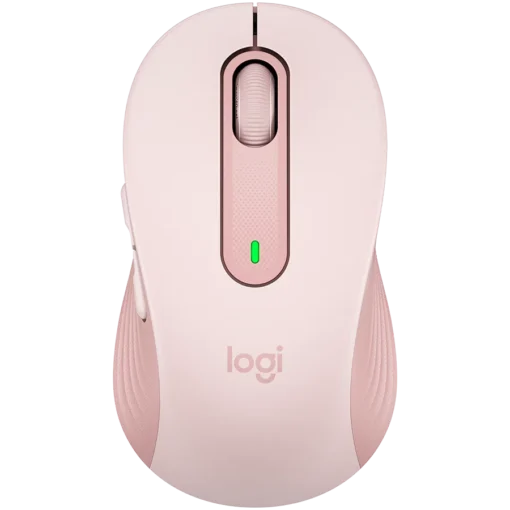 Безжична мишка LOGITECH M650 Signature Bluetooth Mouse - ROSE