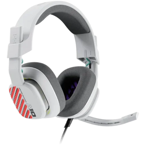 Геймърски слушалки LOGITECH ASTRO A10 Wired Gaming Headsets - STAR KILLER BASE - WHITE - 3.5