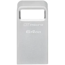 USB памет Kingston 64GB DataTraveler Micro 200MB/s Metal USB 3.2 Gen 1