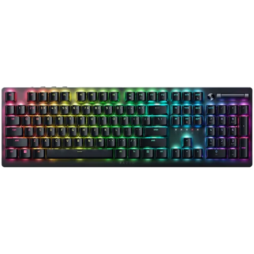 Геймърска клавиатура Razer DeathStalker V2 Pro - Linear Optical Switch - US Wireless Low-Profile RGB Optical Gaming Keyb