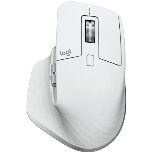 Безжична мишка LOGITECH MX Master 3S For MAC Bluetooth Mouse - PALE GREY