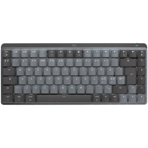 Клавиатура LOGITECH MX Mechanical Mini for MAC Bluetooth Illuminated Keyboard - SPACE GREY - US INTL -