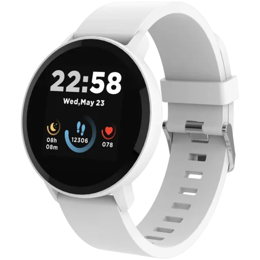 Смарт часовник CANYON smart watch Lollypop SW-63 Silver White