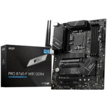 Дънна платка MSI PRO B760-P WIFI DDR4 ATX Socket 1700 Dual Channel DDR4 5333(OC)MHz 2x PCIe x16 slots 2x M.2 slots 1x HD