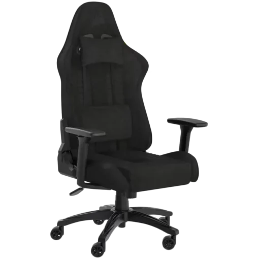 Геймърски стол CORSAIR TC100 RELAXED Gaming Chair Fabric - Black