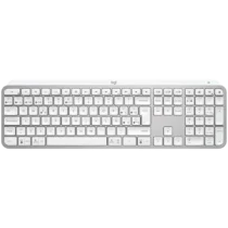 Клавиатура LOGITECH MX Keys S Bluetooth Illuminated Keyboard - PALE GREY - US INTL