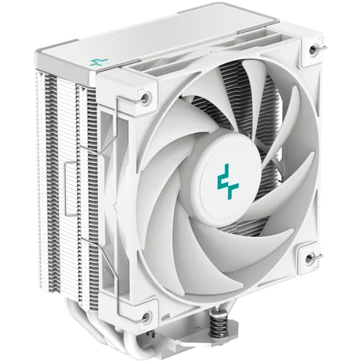 Охладител за процесор Охладител DeepCool AK400 WH CPU Air Cooler 1x120mm PWM Fan TDP 220W 4 Heatpipes White LGA1700/1200