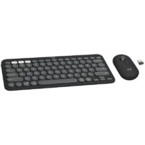 Клавиатура LOGITECH Pebble 2 Bluetooth Keyboard Combo - TONAL GRAPHITE - US INTL