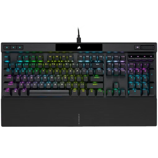 Геймърска клавиатура Corsair K70 RGB PRO Optical-Mechanical Gaming Keyboard Backlit RGB LED CORSAIR OPX Black Black PBT