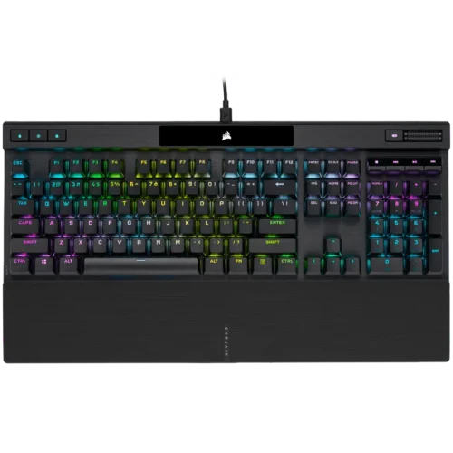 Геймърска клавиатура Corsair K70 RGB PRO Optical-Mechanical Gaming Keyboard Backlit RGB LED CORSAIR OPX Black Black PBT