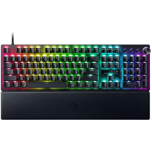 Геймърска клавиатура Huntsman V3 Pro - US Layout Gaming Keyboard Analog Optical Switch Gen-2 Razer Chroma RGB Magnetic F