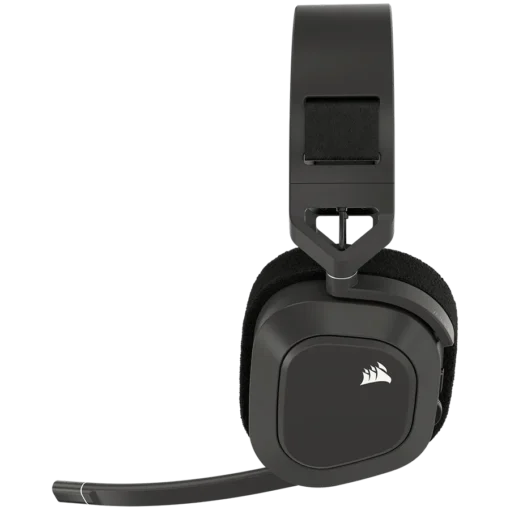 Геймърски слушалки Corsair HS80 MAX Wireless Headset, Steel Gray - EU - Image 8