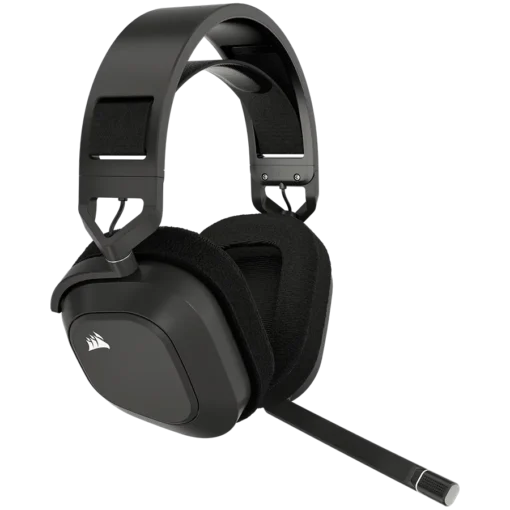 Геймърски слушалки Corsair HS80 MAX Wireless Headset, Steel Gray - EU - Image 9