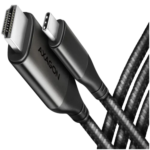Видео адаптер AXAGON RVC-HI2MC USB-C -> HDMI 2.0 adapter 4K/60Hz Aluminum 18m cable
