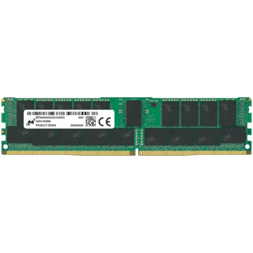 Памет за сървър Micron DDR4 RDIMM 32GB 1Rx4 3200 CL22 (16Gbit) (Single Pack)