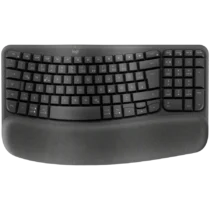 Клавиатура LOGITECH Wave Bluetooth ergonomic keyboard - GRAPHITE - US INTL - B2B