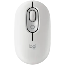 Мишка за компютър LOGITECH POP Mouse with emoji - OFF-WHITE - BT - EMEA28i-935 - FY25