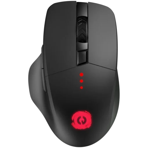 Геймърска мишка CANYON mouse Crusader GMW-13 RGB 7buttons Wireless Black